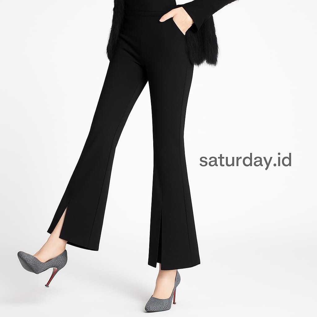 Celana Cutbray Belah Scuba / Cutbray Split Scuba / Cutbray Scuba Premium