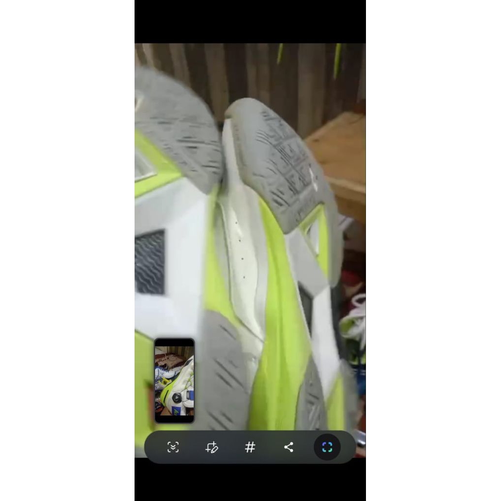 Sepatu badminton kawasaki boa size 40