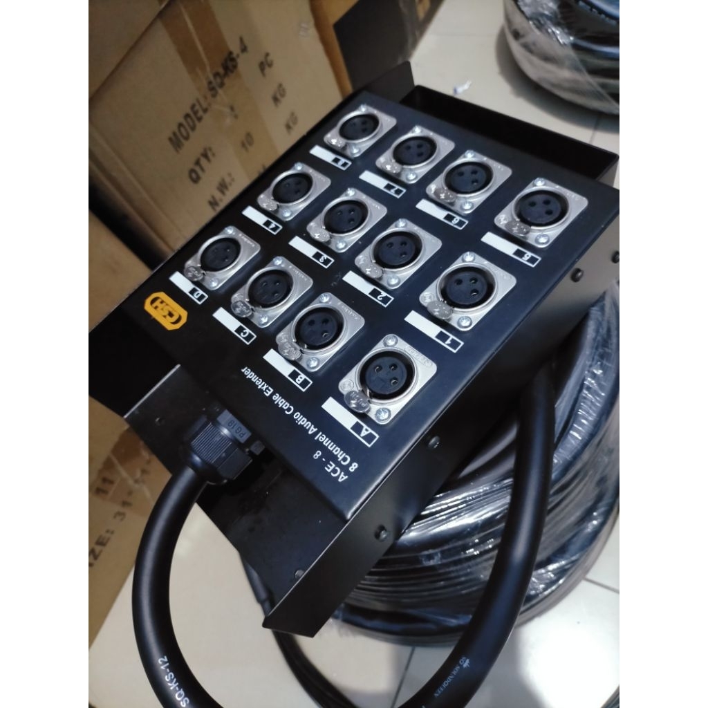 Kabel snake soundqueen 12 Chanel custom 20meter