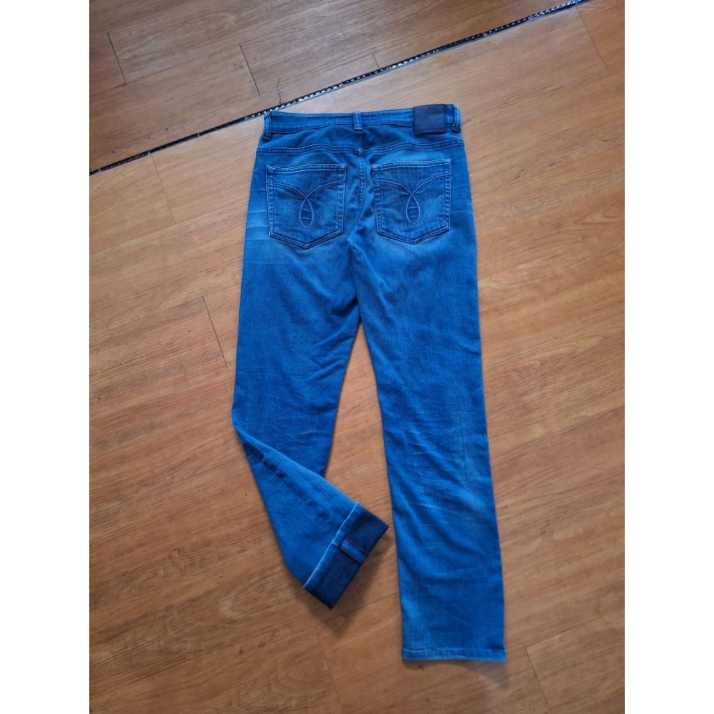 Celana Jeans Pria Calvin Klein Skinny Size 28