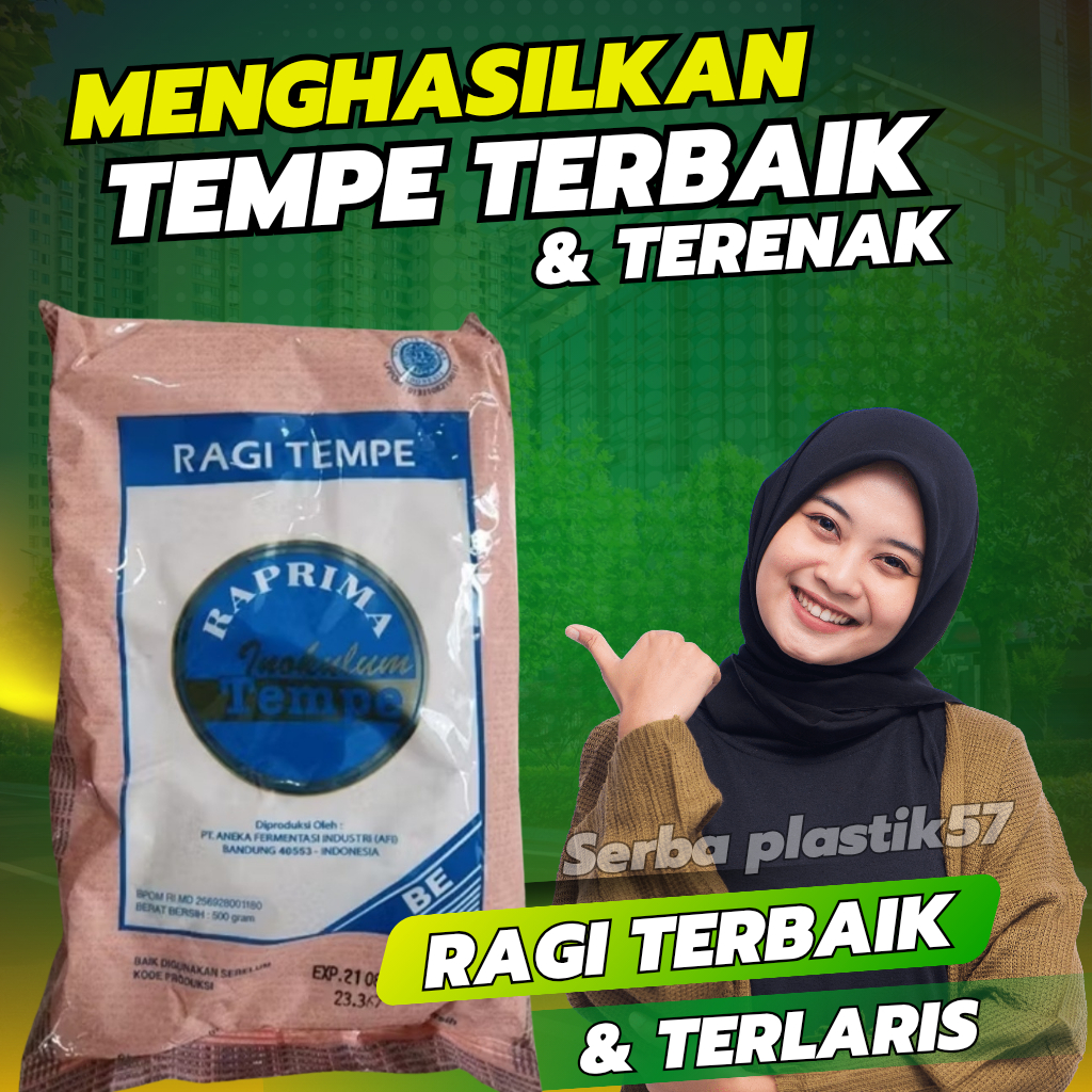 Ragi Tempe RAPRIMA ORIGINAL Kualitas Terbaik 500 Gram