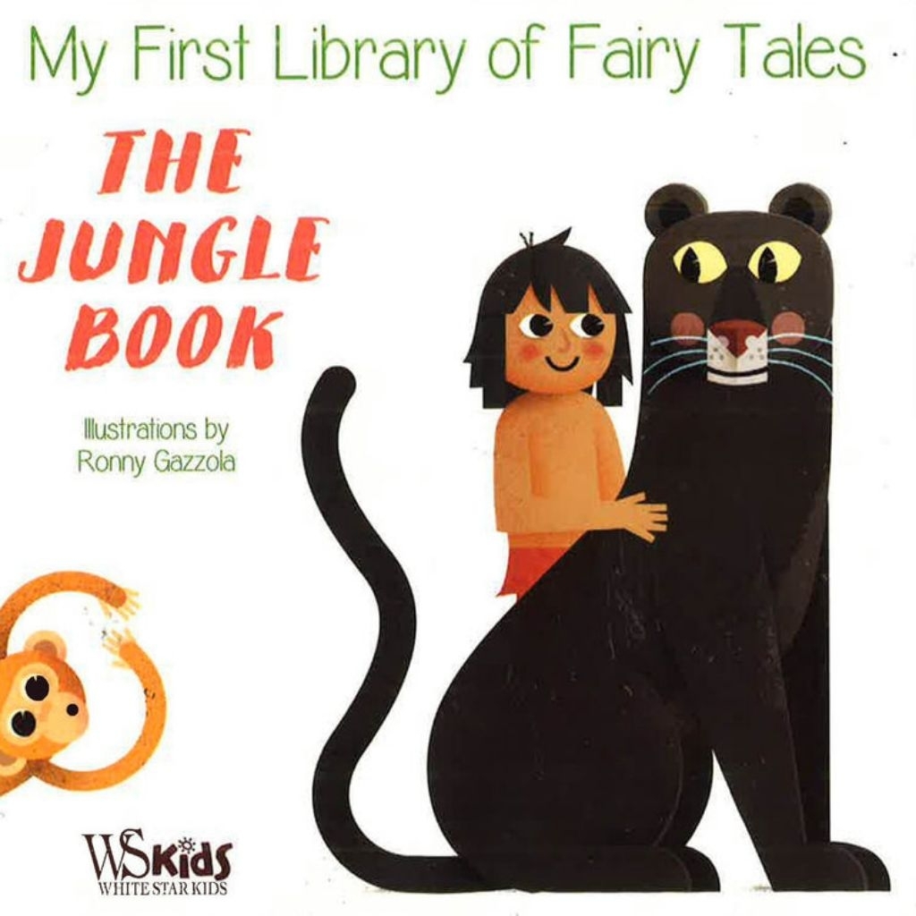 Buku Anak BBW / My First Library of Fairy Tales - The Jungle Book (Board Book)