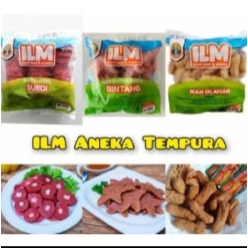 ILM/ilm tempura bentuk bintang 500 gr