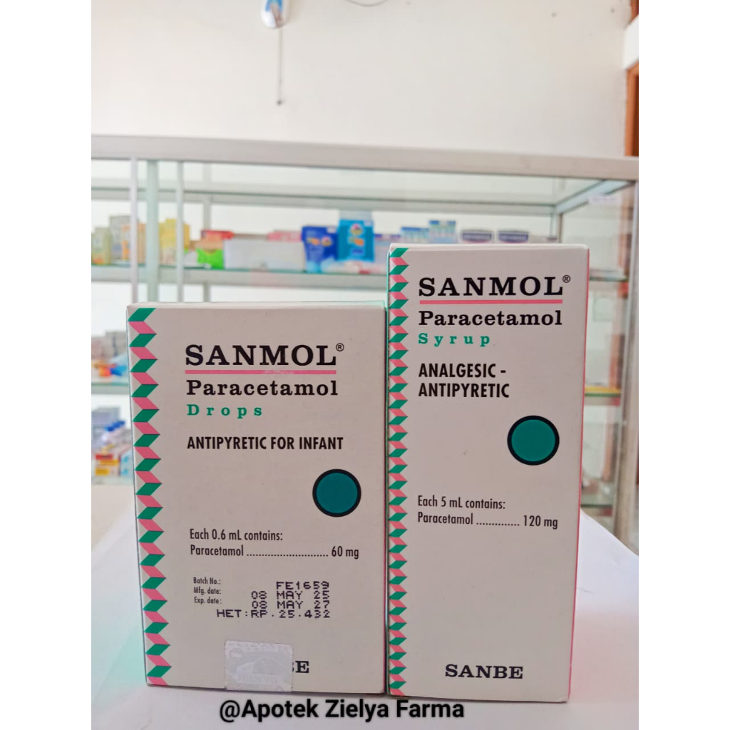 Sanmol Syrup Penurun Panas Untuk Anak-Anak