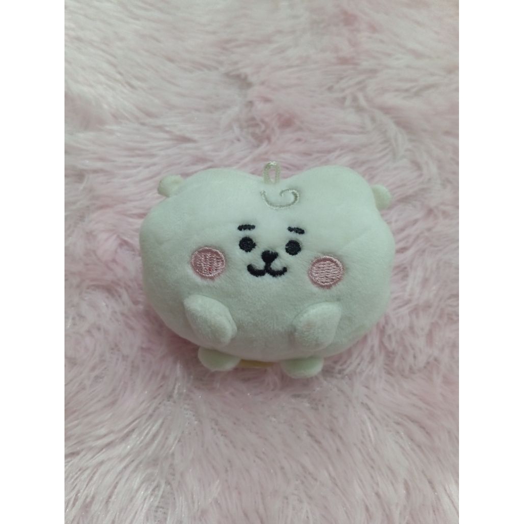 OFFICIAL BT21 RJ BAGCHARM KEYRING KEYCHAIN POMPOM PRELOVED