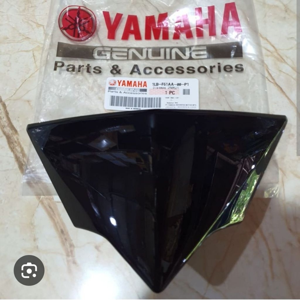 visor xeon rc hitam ori yamaha