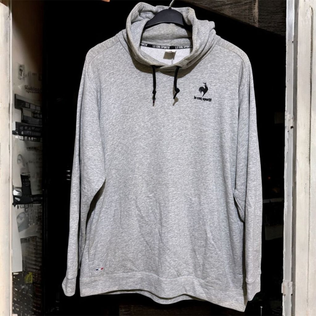 LE COQ SPORTIF Aeron Sweat Hoodie Pullover not zipper