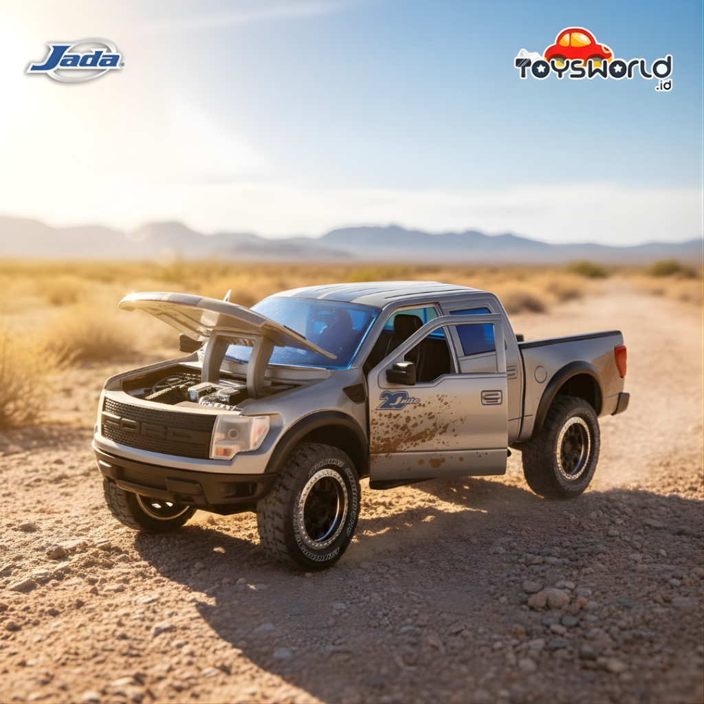 Jada 20th Ford F-150 SVT Raptor 2011 Scale 1/24 - Mainan Anak