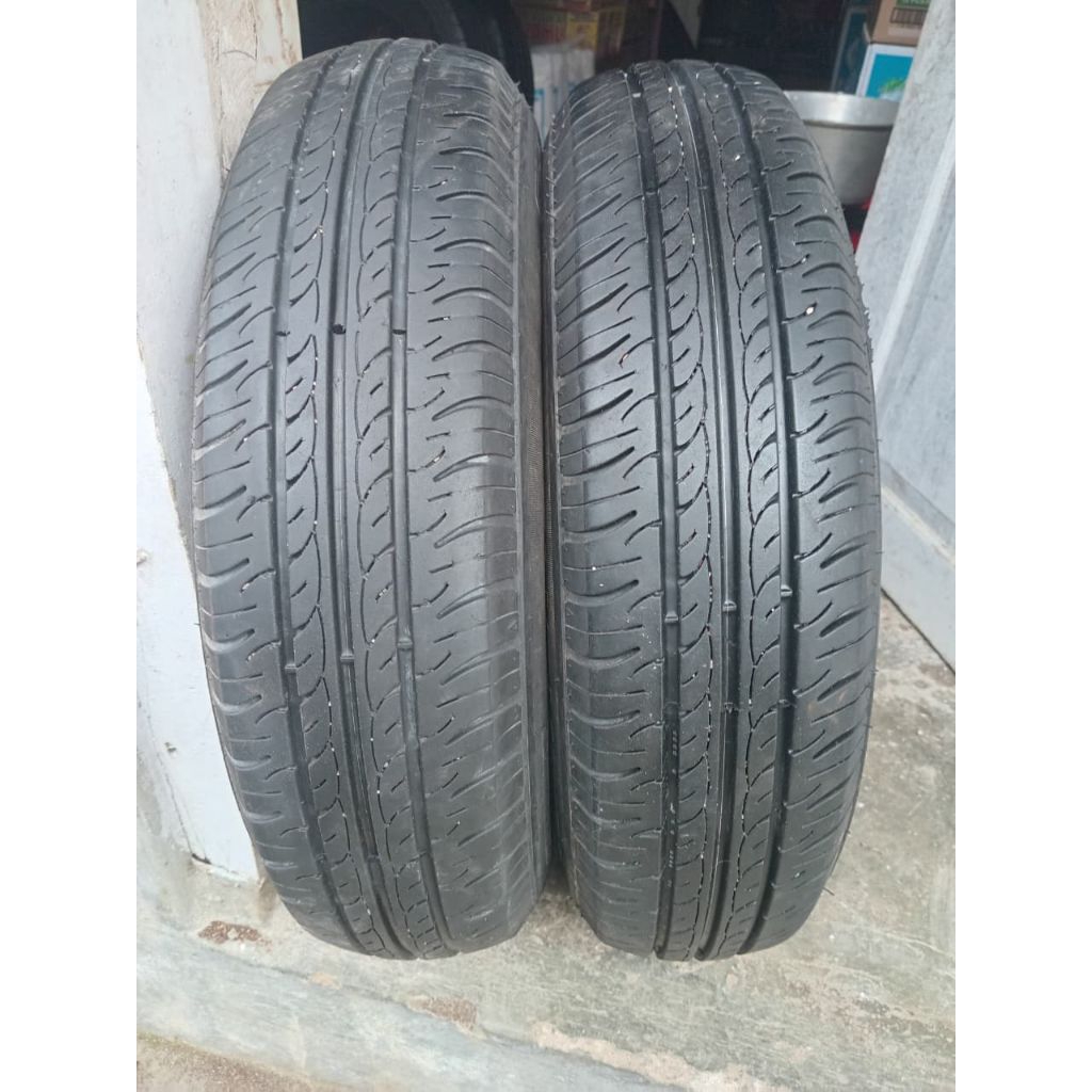 BAN MOBIL SECOUND/BEKAS PAKET 2PCS UKURAN 155/80 R13 ORISINIL KANDEL 90% TUBELES