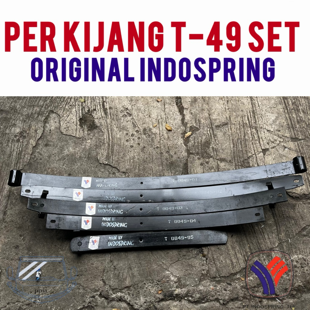 Per Kijang Set T049 Original Indospring Per Daun Kijang T49 Set Original Indospring Per Kijang Indos