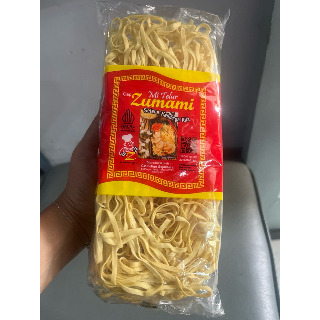 Mie Telur Zumami - Sayur Fresh Solo