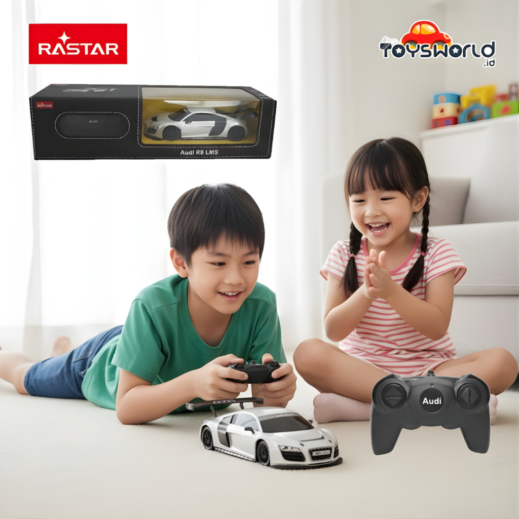 Rastar RC 1:24 Audi R8 Silver