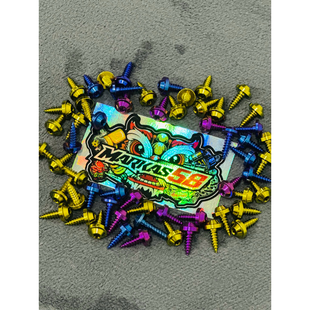 baut body titanium al motor yamaha