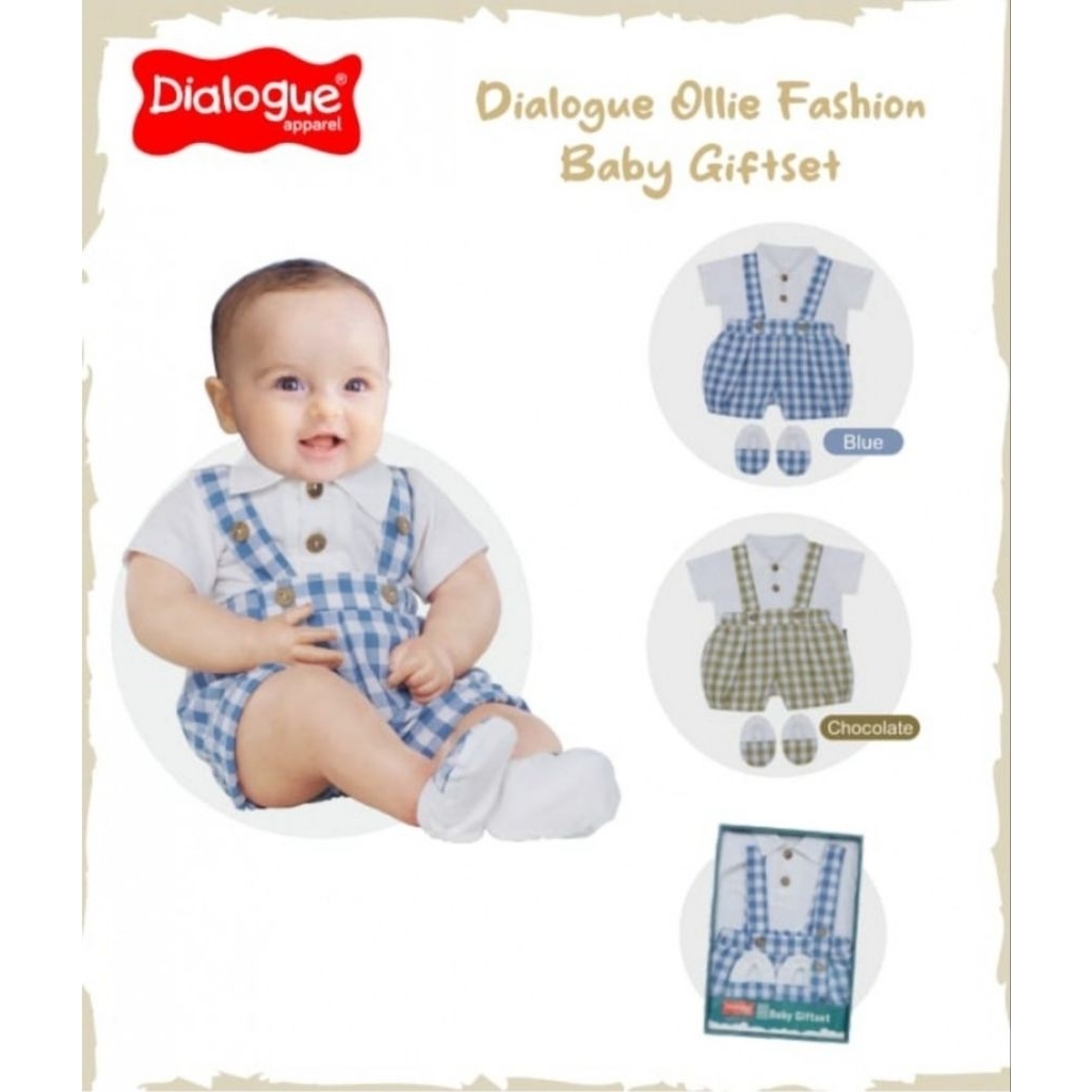 DIALOGUE OLLIE BABY GIFTSET/jumper baju bayi