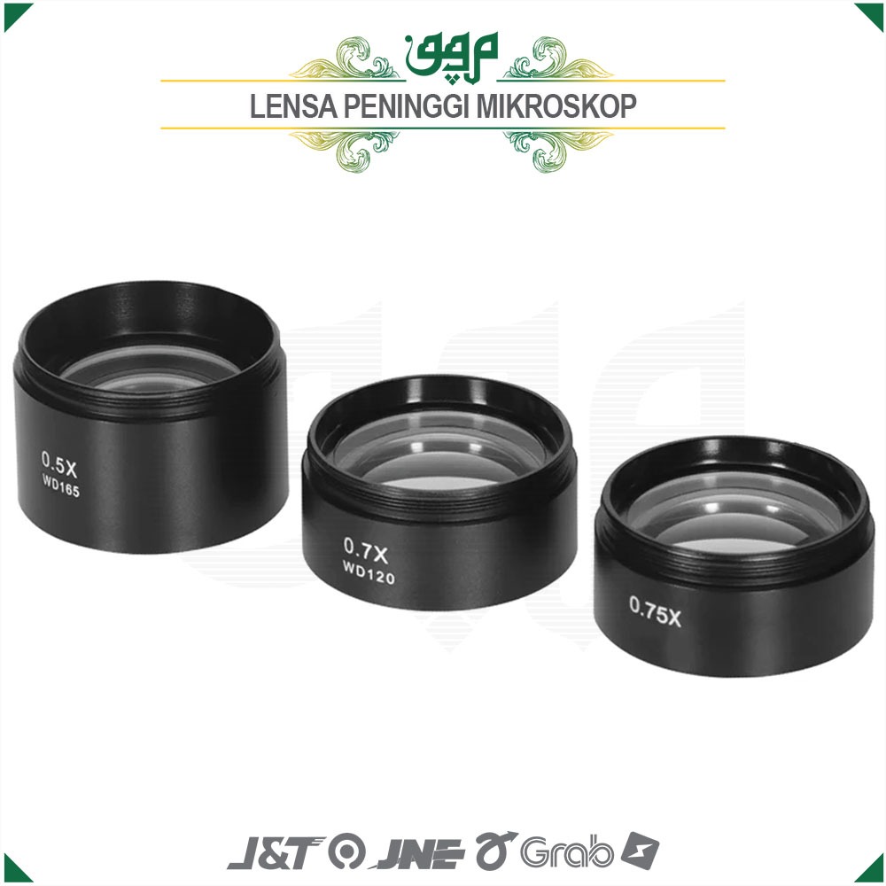 Lensa Peninggi Mikroskop 0.7X / Lensa Peninggi Mikroskop 0.5X / Lensa Peninggi Mikroskop 0.5 / Lensa