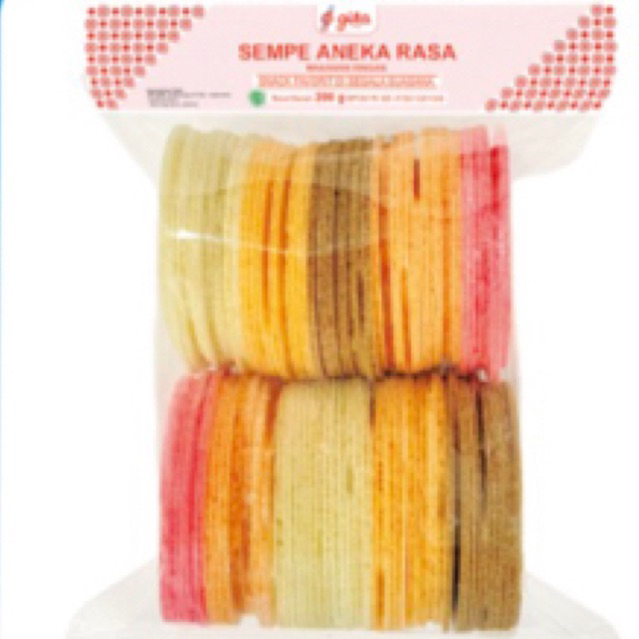 kue sempe aneka rasa 100g - kue sempe simping rambut nenek - simping jadul - rambut nenek
