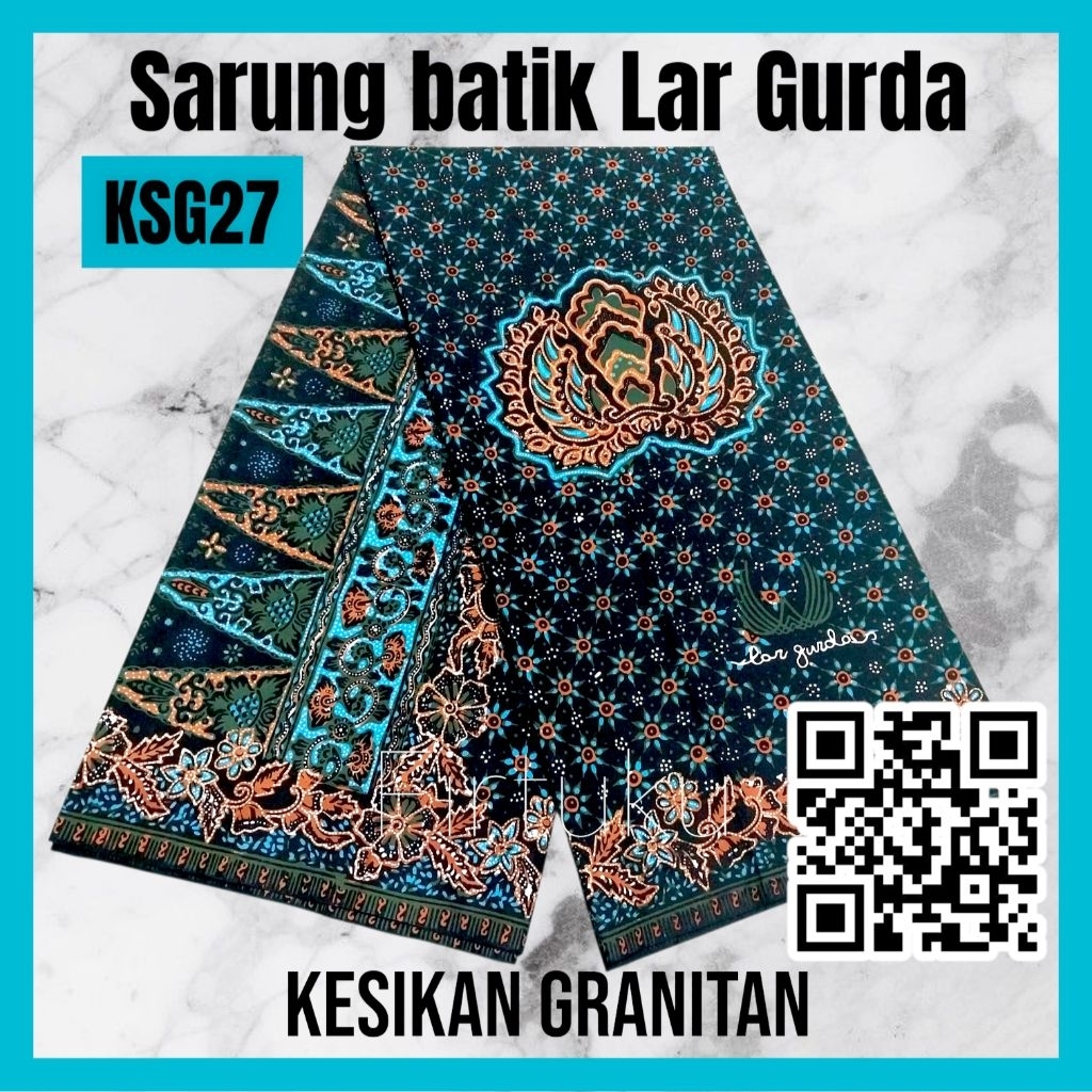 Sarung batik Lar Gurda Granitan_KSG27