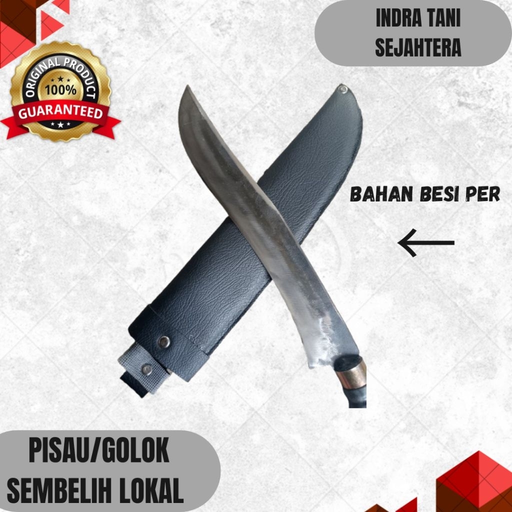 PISAU/G0LOK SEMBELIH BAHAN BESI PER ASLI