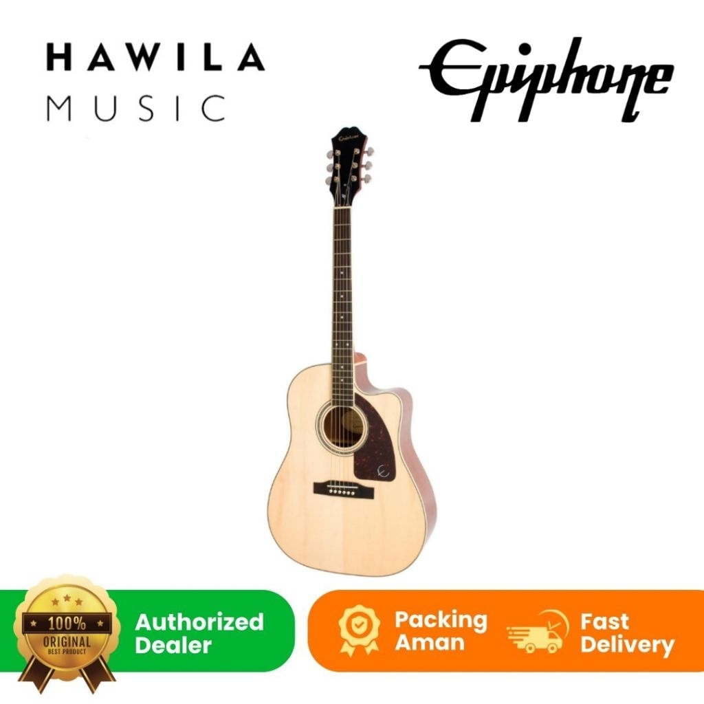 Gitar Epiphone J45EC Studio SolidTop Fishman Presys II Natural