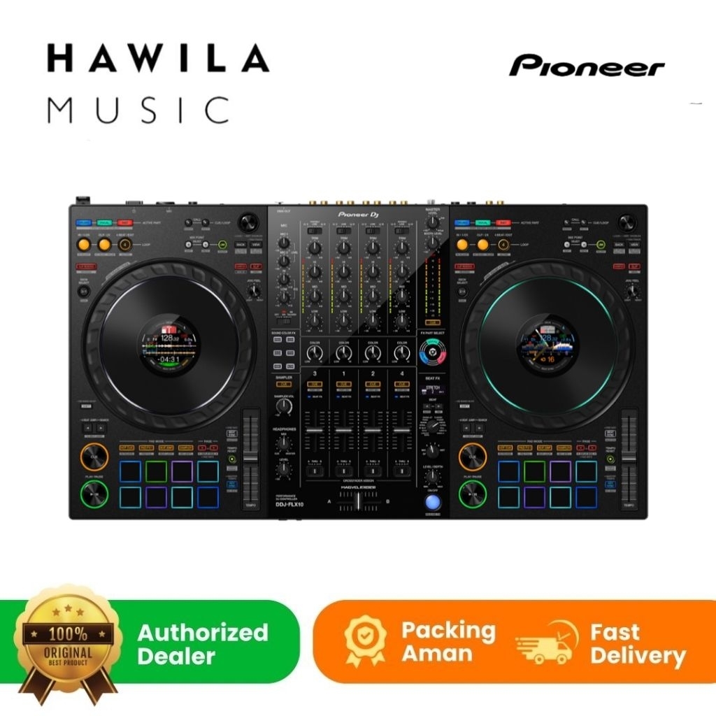 Pioneer DJ DDJ FLX10 Pioneer FLX 10 4 Deck DJ Controller Original