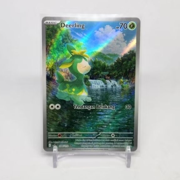 Deerling AR 184/172 sv11s Hitam & Putih Pokemon TCG Indonesia