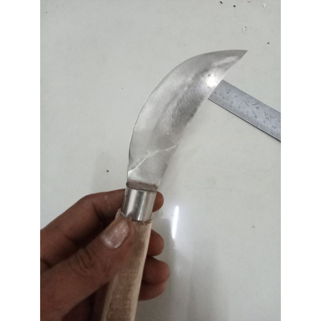 Pisau Serut Raut Opes Ukir Kayu Bambu bahan Baja HSS M42 Pelangi Original