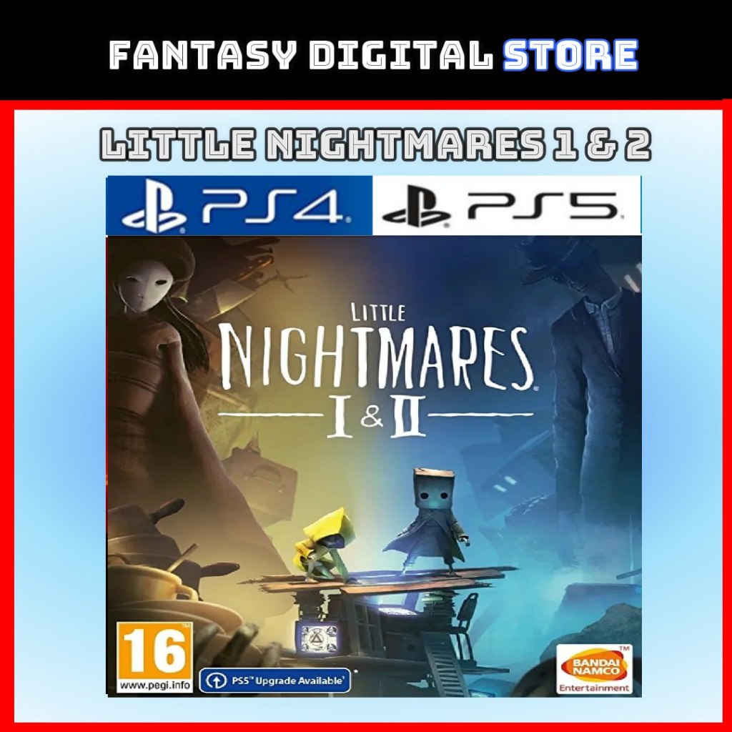 Little Nightmares 1 Complete + Little Nightmares 2 Deluxe PS4 PS5 DIGITAL