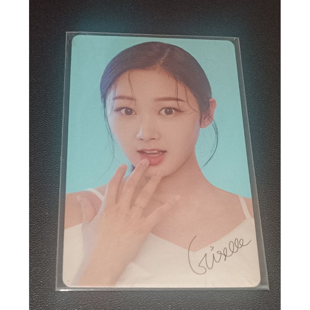 Photocard Aespa Giselle x Mediheal