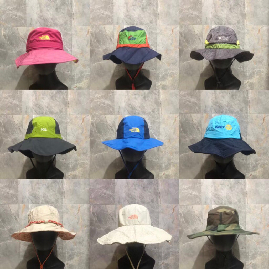 Topi rimba second dan topi gunung hiking outdoor