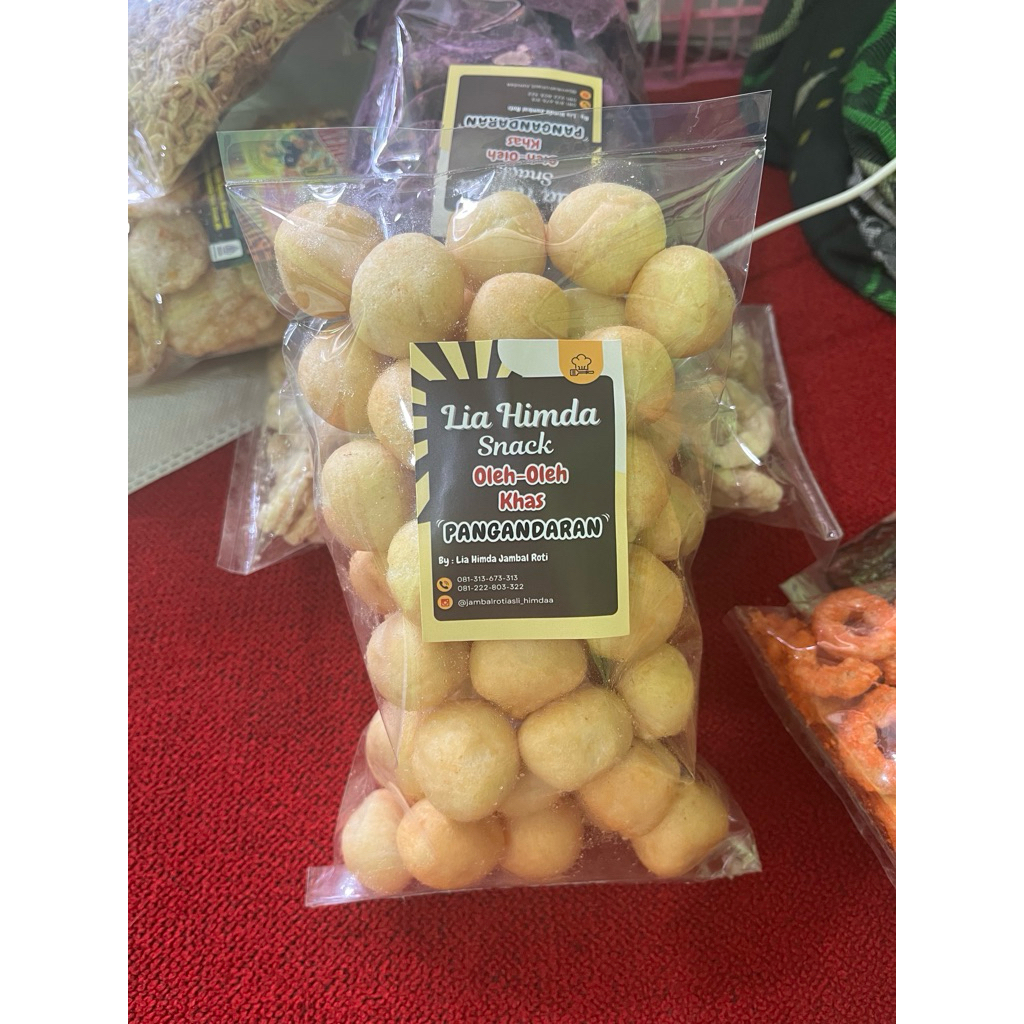 Kerupuk dan Keripik oleh oleh khas Pangandaran