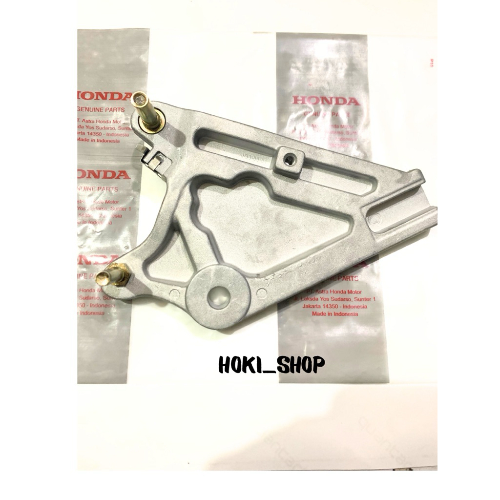 Breket Kaliper+ Baut Kaliper Belakang Honda Supra X 125,Balde New