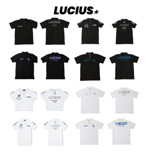 [ORIGINAL 100%] LUCIUS SUPER SPEED BLACK WHITE | LUCIUS CROP TOP SUPER SPEED - WHITE