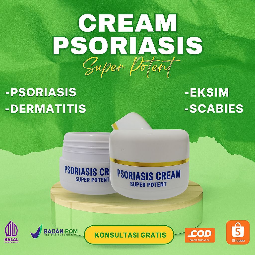 Psoriasis cream super potent obat eksim gatal badan tangan kaki kepala rambut