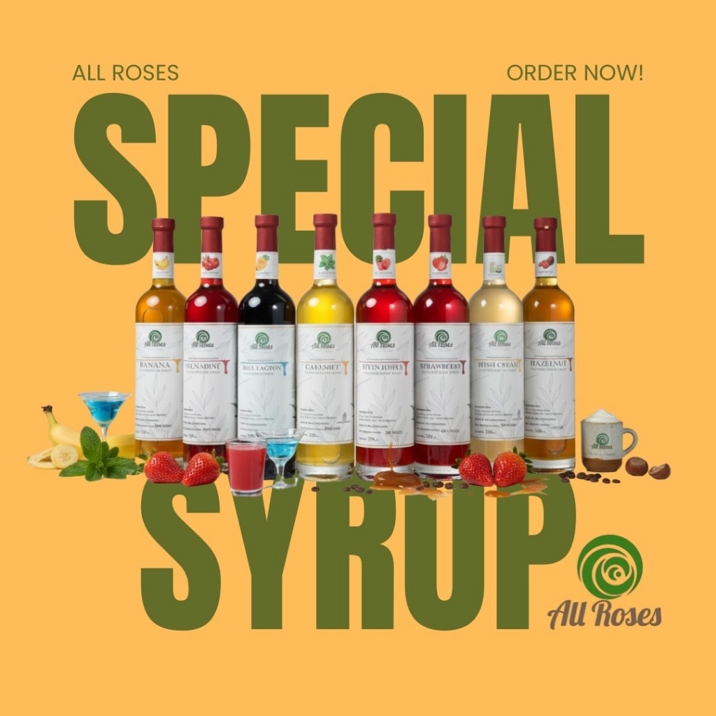 Wild Mint Sirup All Roses 700ML