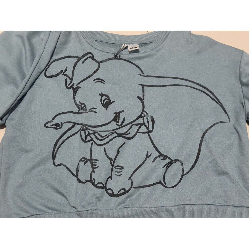 [COLORBOX] Light Blue Disney Dumbo sweatshirt (Preloved)