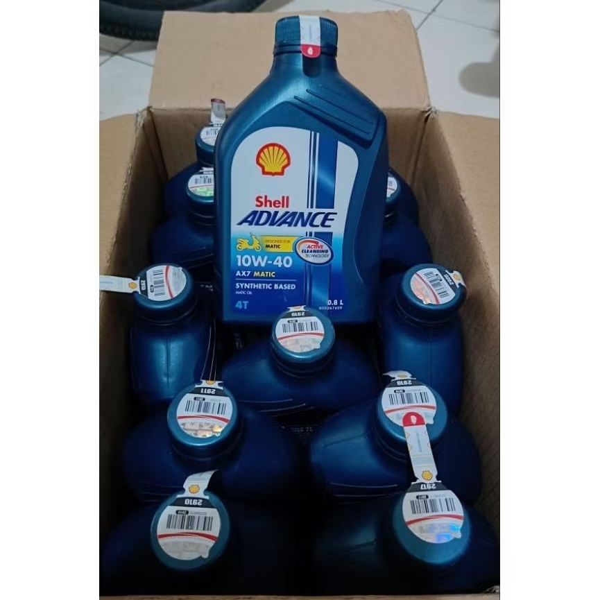 Oli shell advance matic isi 800 ml
