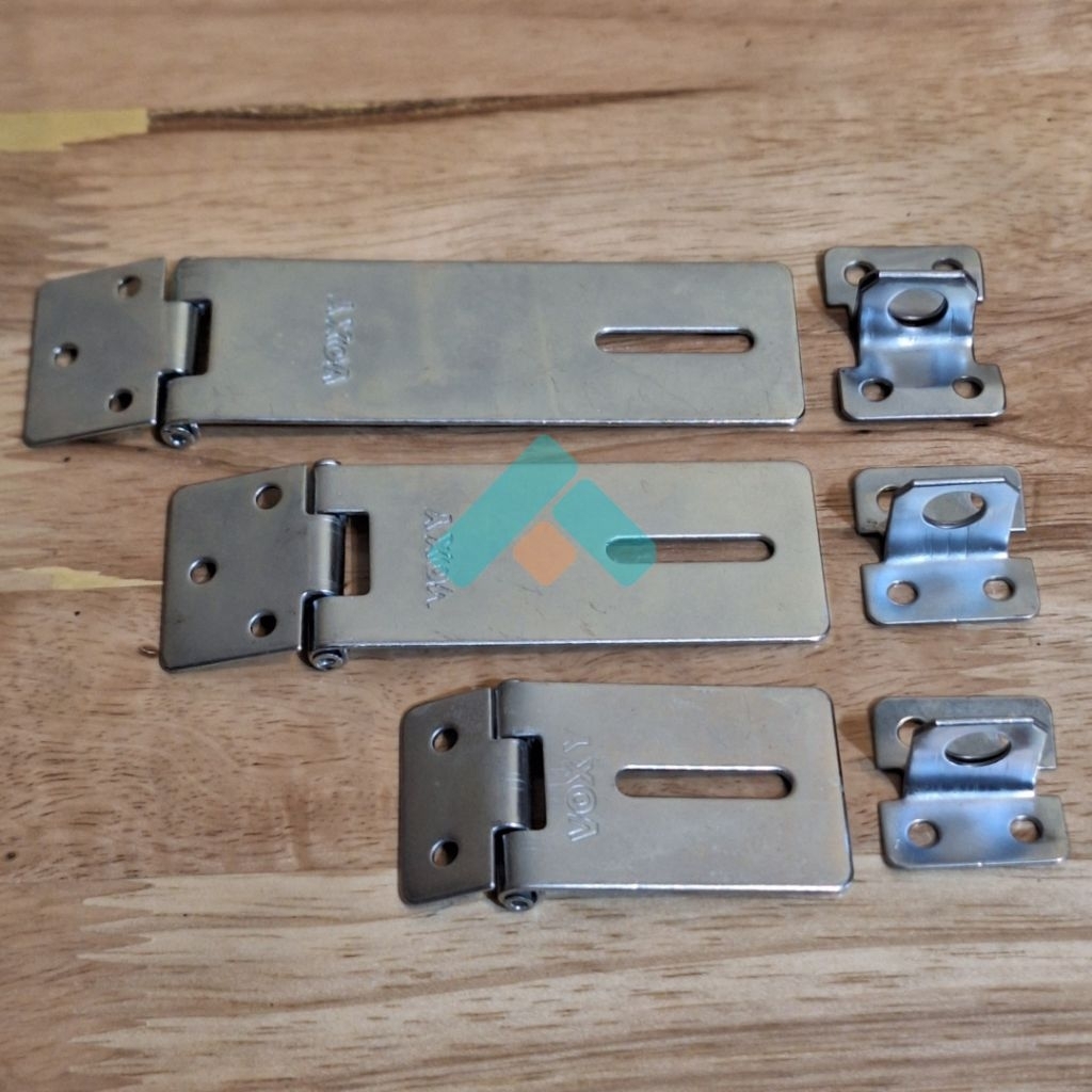 Grendel Overpal kunci plat gembok cantolan slot gembok