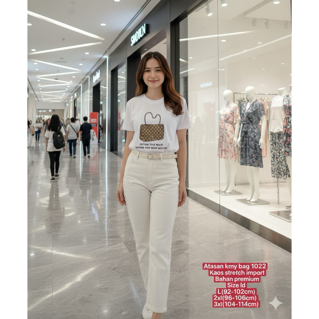 Kaos kamaya , Olly Beauty ,kaos kamaya ,KemeiNi,Gebeishang,Coca # Bahan Kaos Stretch #Super Premium 