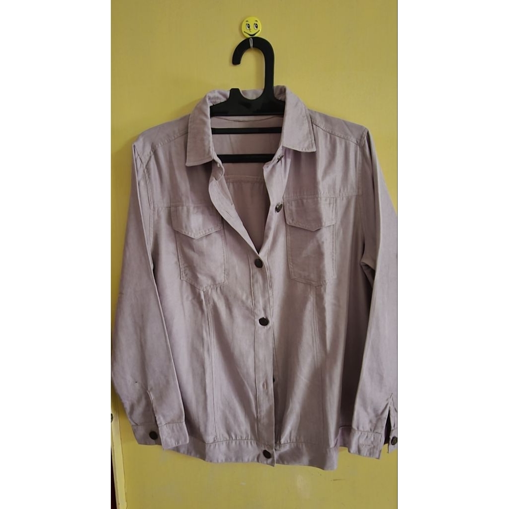 jaket suede