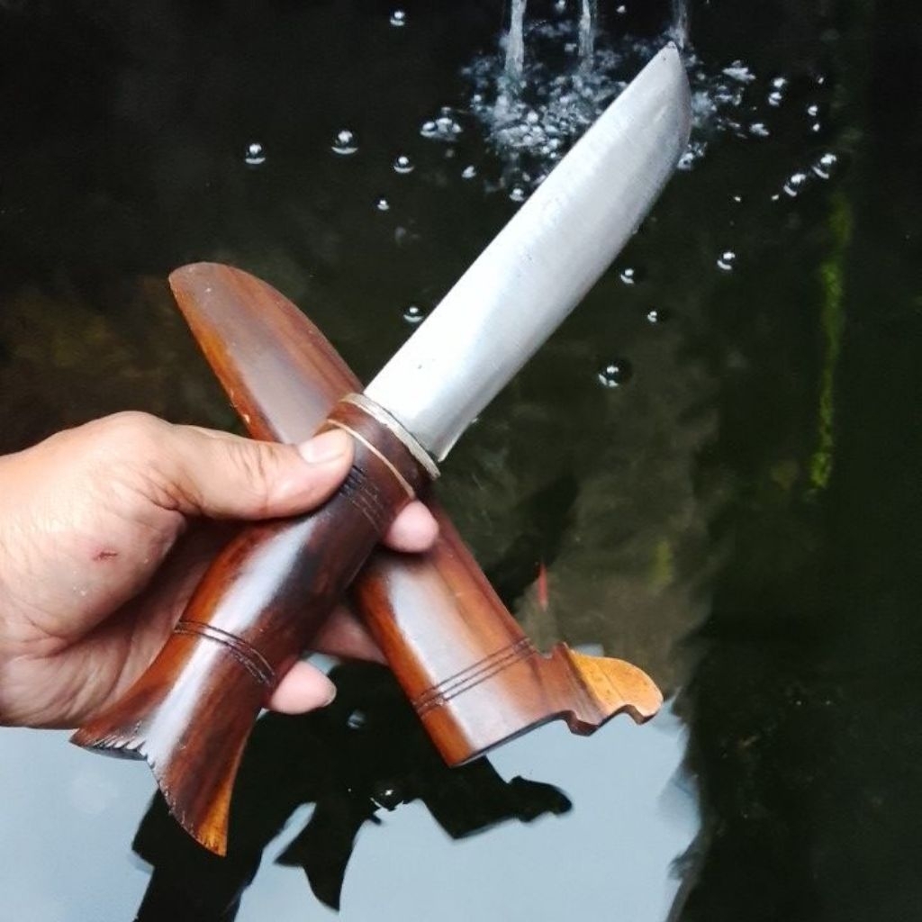 Pisau Dapur Baja Per Jeep Kayu Sonokeling