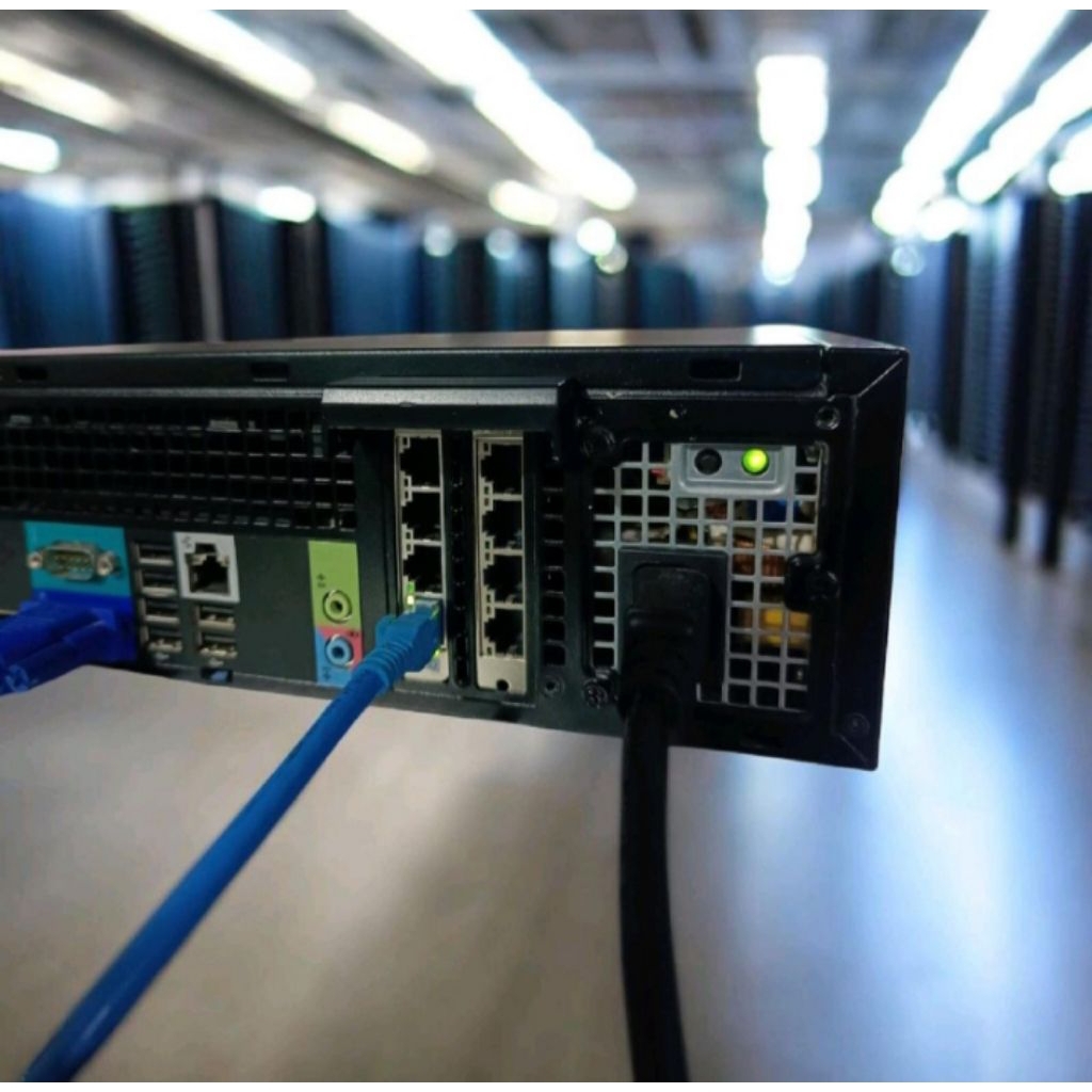 PC Mikrotik x86 Core i7 8cpu 9 port LAN Gigabit