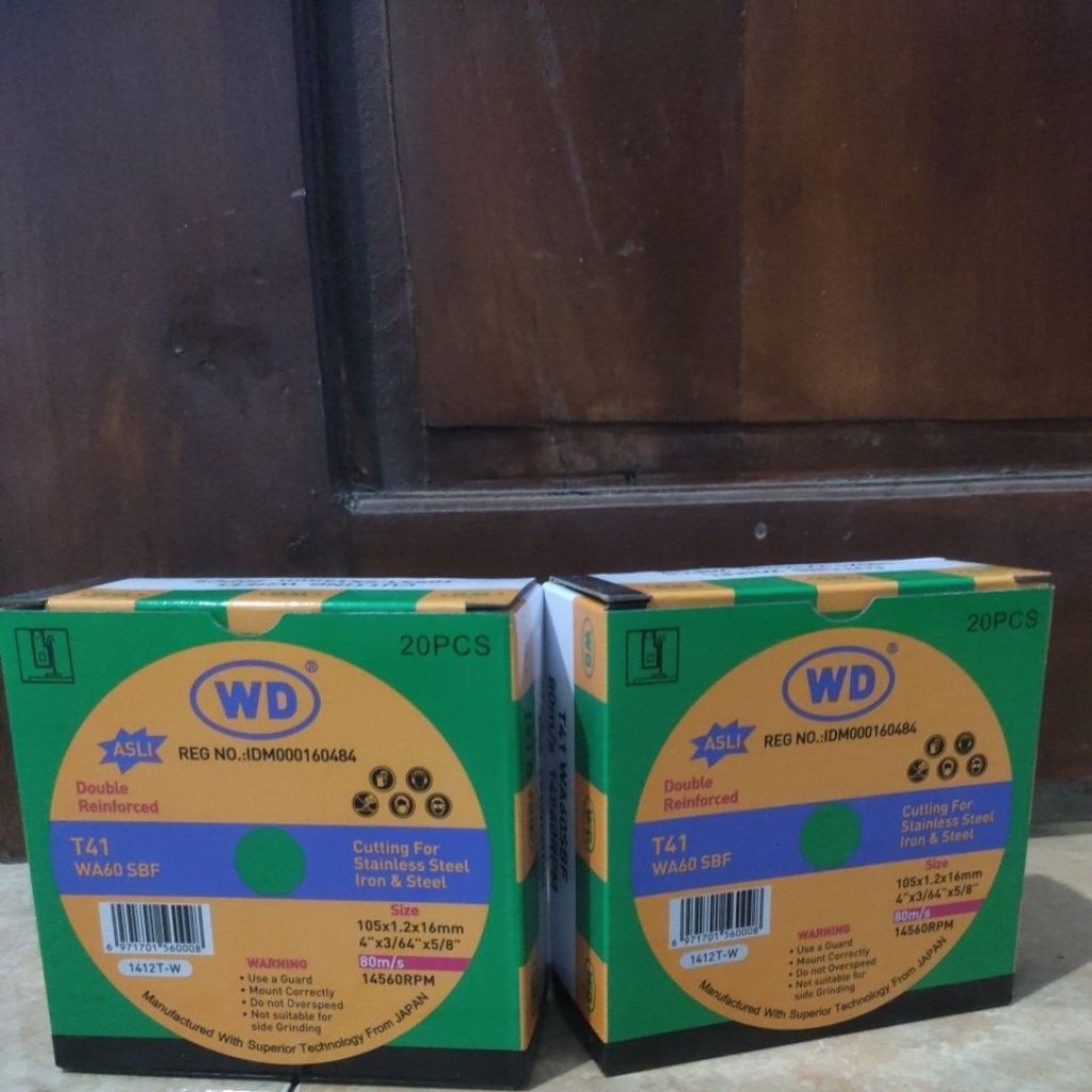 WD potong isi 20pcs potong besi WD