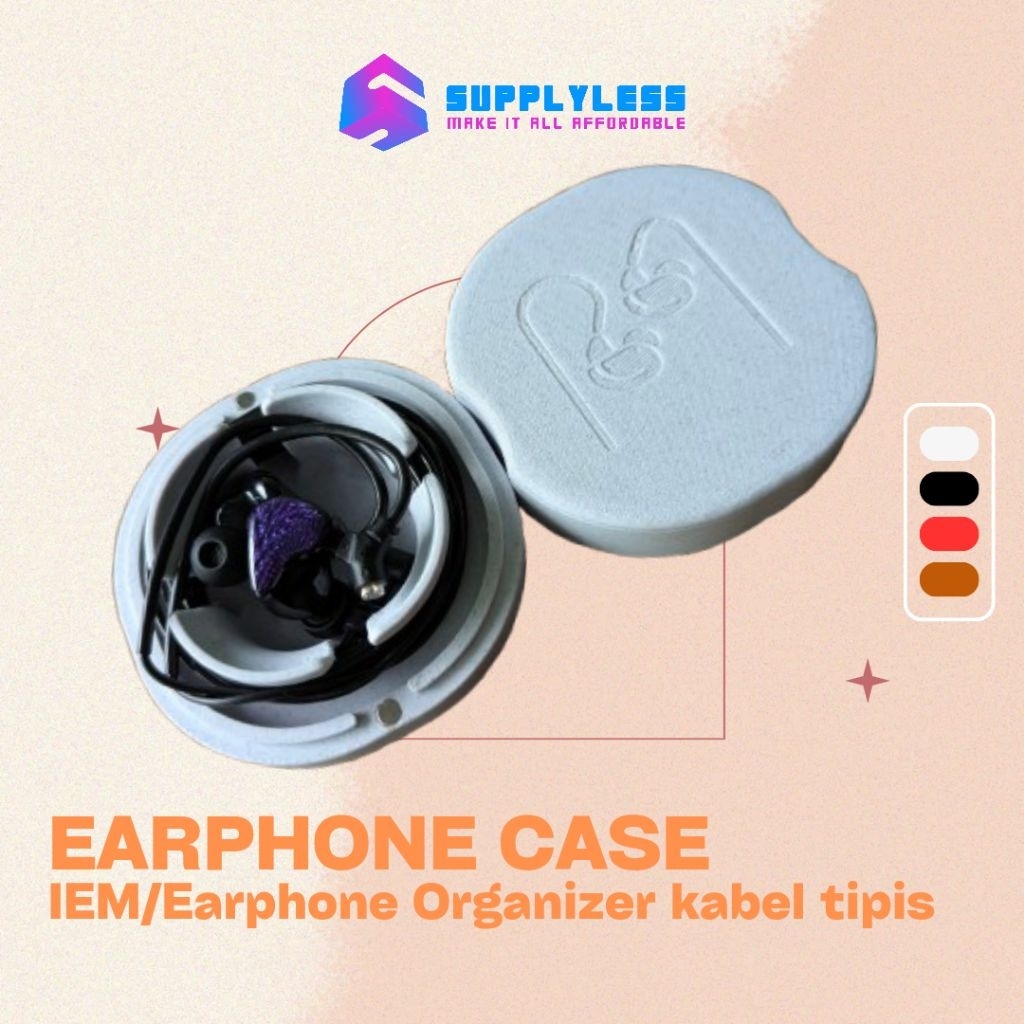 Earphone IEM Case | Wadah Penyimpan Earphone IEM Earbuds