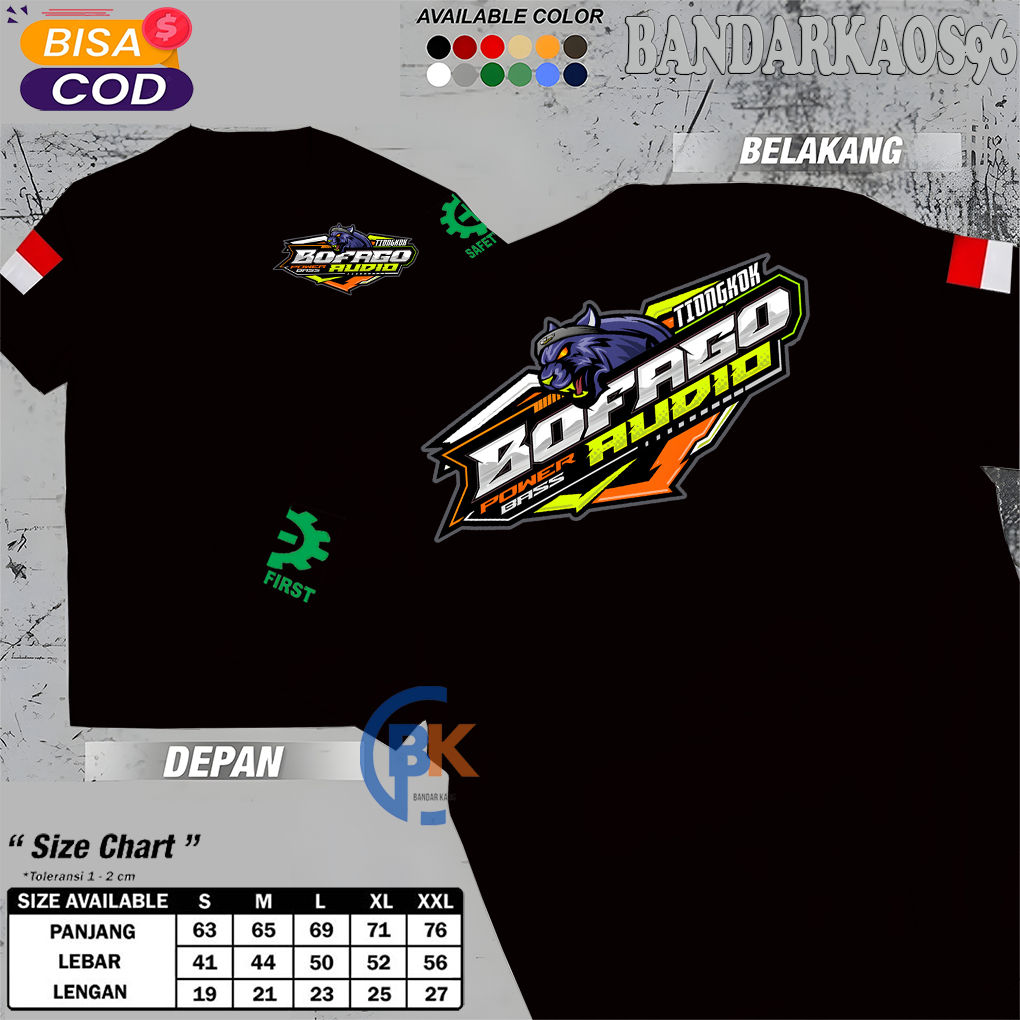 BandarKaos96 KAOS SOUND BOFAGO tionkok genk - kaos bofago audio pria wanita