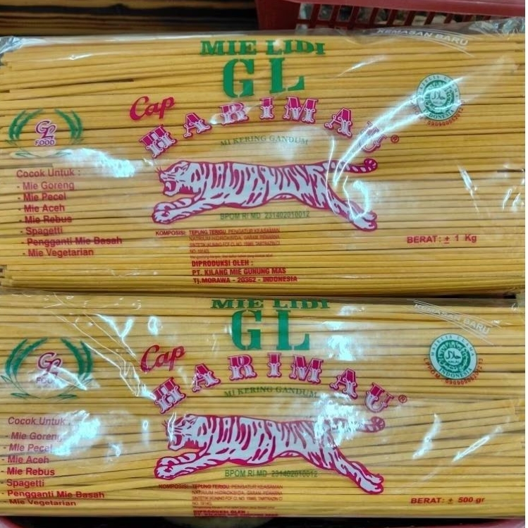 INSTAN MIE LIDI/ MI GOMAK/ MI INSTAN UTK GORENG ATAU REBUS