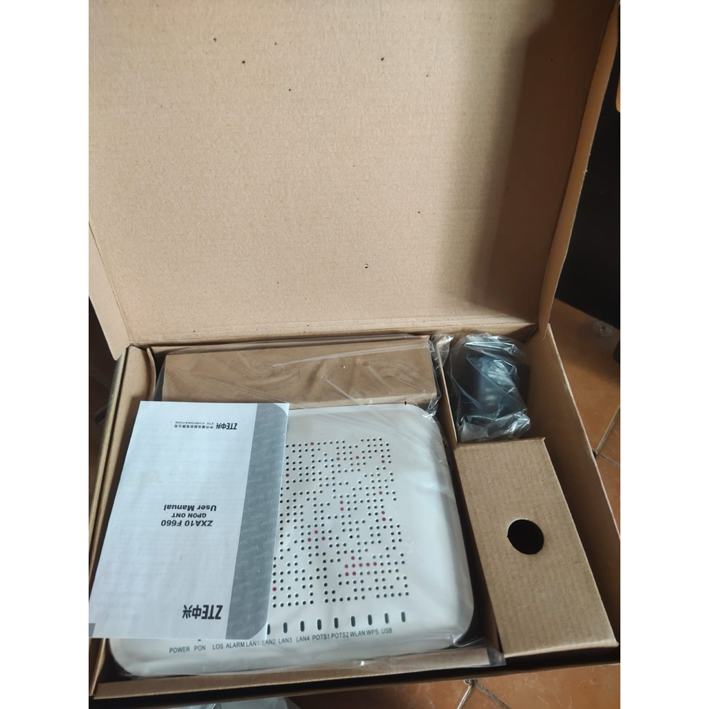 New Ont Zte f660..cek deskripsi