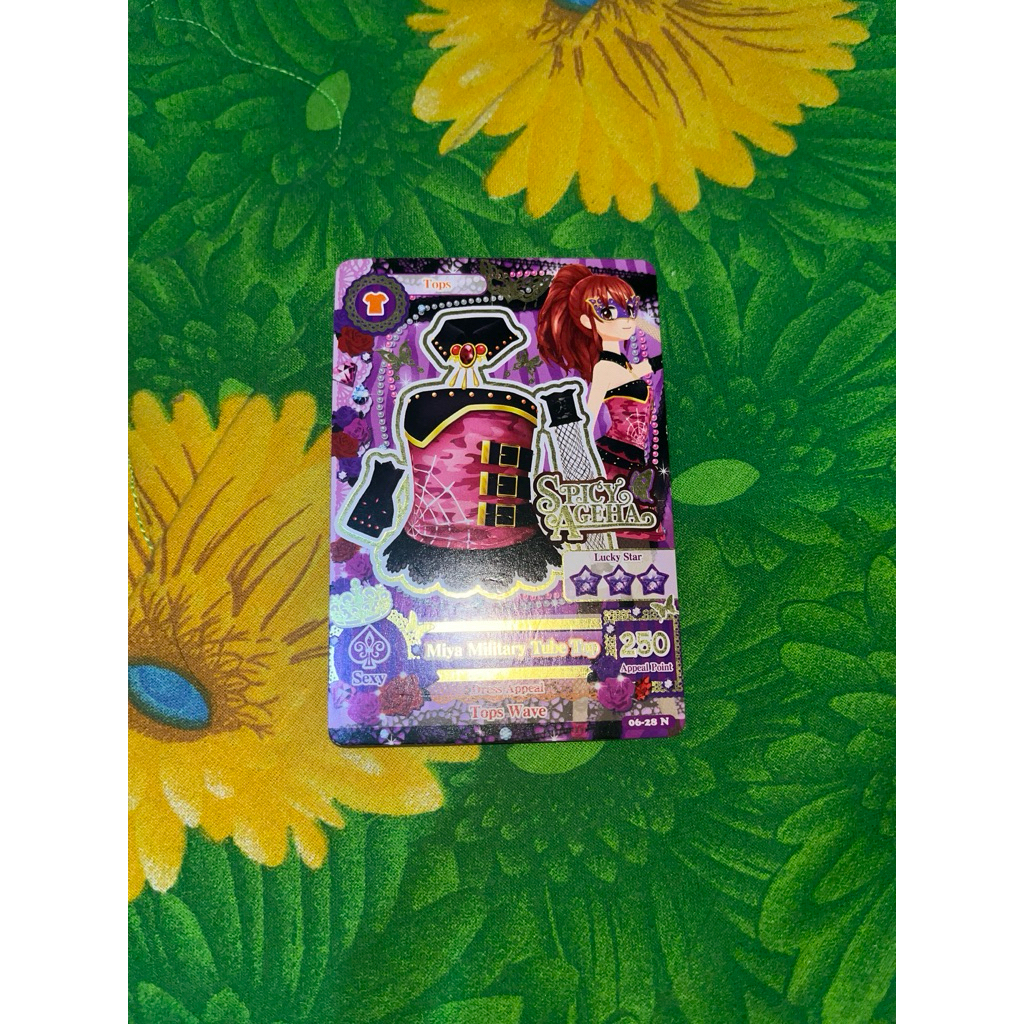 Aikatsu Card Miya Masquerade Season 6