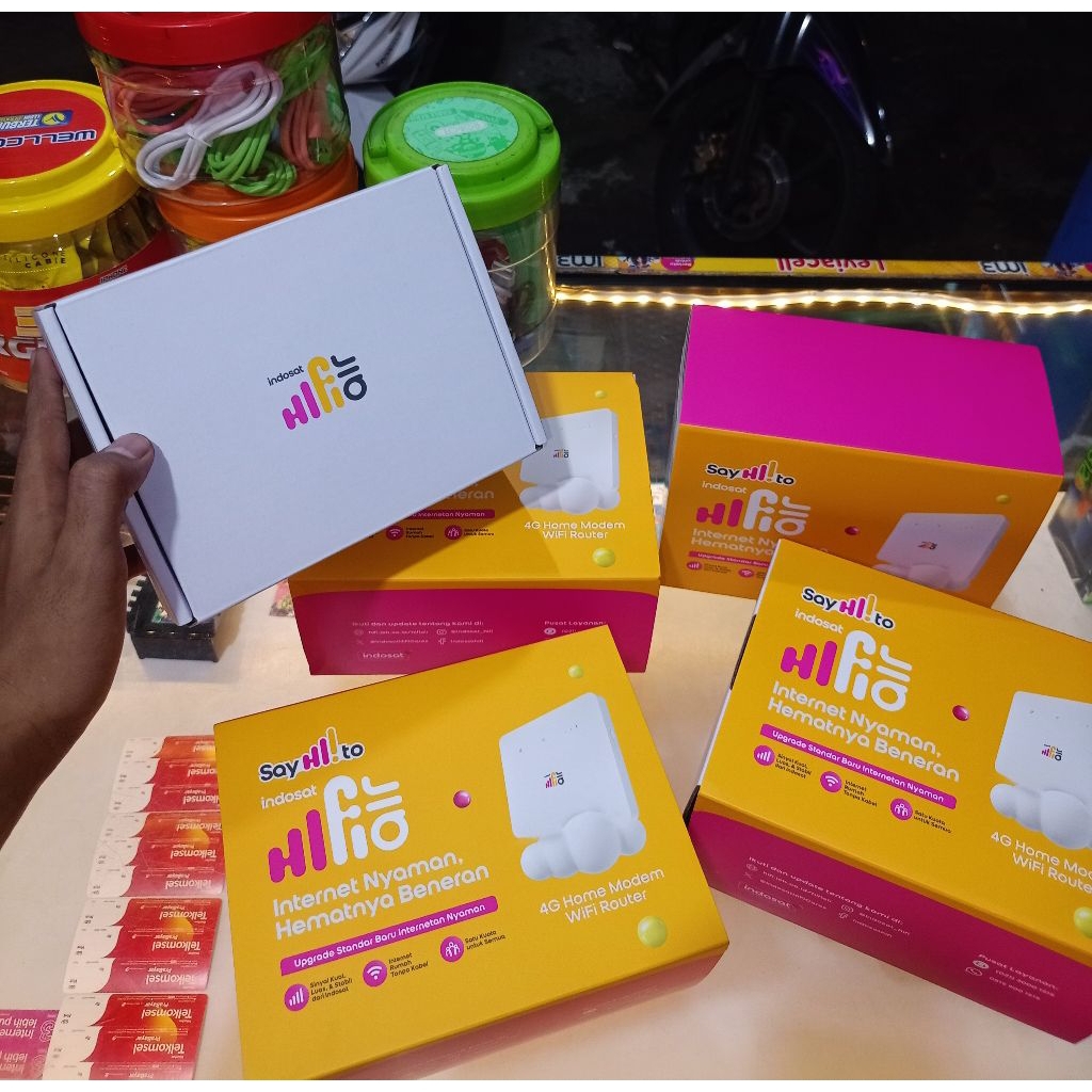 Indosat HiFi Air : Modem + SIM Card Im3 50GB