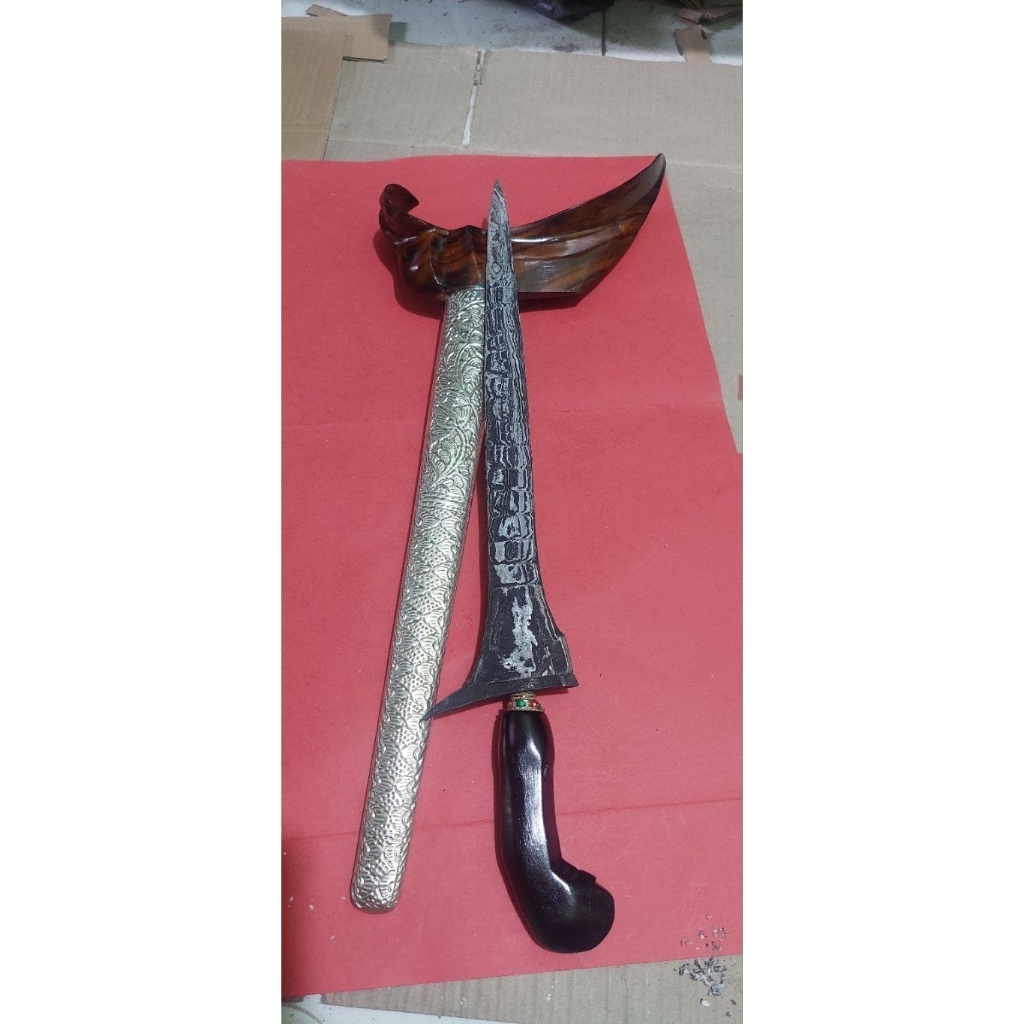 keris tilam upih warangka ladrang