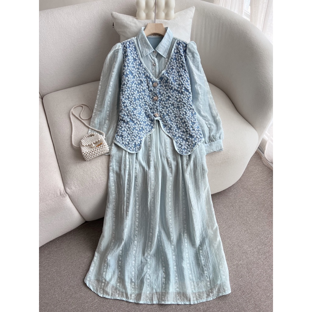 CANDY LADY Joena Maxi / Gamis Wanita Terbaru Dress Lebaran Gamis Kondangan Bestseller